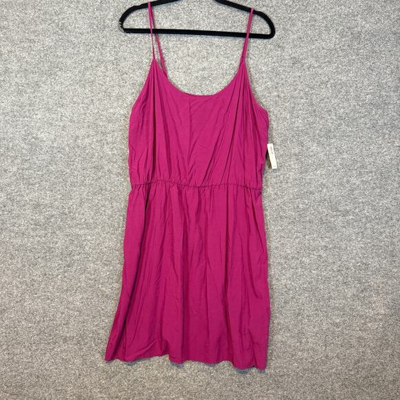 Old Navy Dresses & Skirts - Old Navy Dress Womens XL Pink Sleeveless Mini Dress Lightweight Bohemian NEW